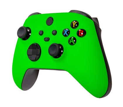 Imagem de Controle Personalizado Crazy Controllerz Xbox Series X S Verde Neon