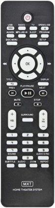 Imagem de Controle Philips Dvd Home Theater System Hts-3152, Hts-3155, Hts-3345, Hts-3355, Hts-3545 C01073 - M
