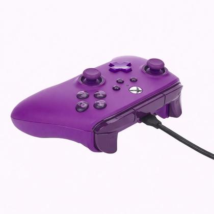 Imagem de Controle PowerA Xbox Com Fio Roxo Advantage USB 3m PC Series X S One Licenciado Oficial P2