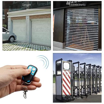 Imagem de Controle Pra Portao Eletronico Longa Distancia Alarme Kit 4