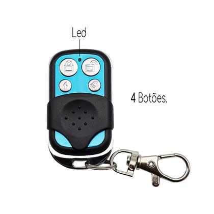 Imagem de Controle Pra Portao Eletronico Longa Distancia Alarme Kit 4