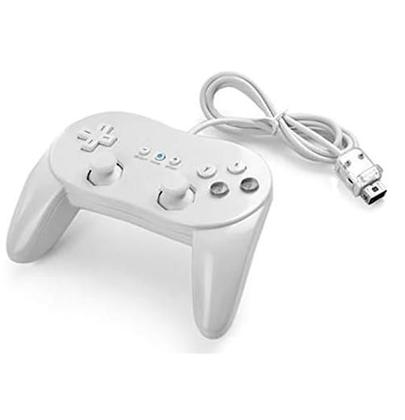 Imagem de Controle PRO Clássico Para Wii Com Fio Branco