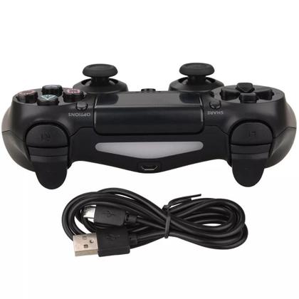 Imagem de Controle PS 4 joystick sem fio Play 4 DoubleShock 4 Preto