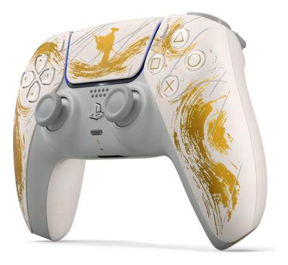 Imagem de Controle PS 5 Edição Especial Ghost Of Yotei Ouro Original Lacrado Envio Imediato
