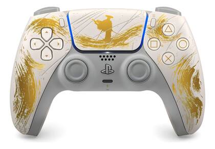 Imagem de Controle PS 5 Ghost Of Yotei Original Lacrado Edição Especial Ouro