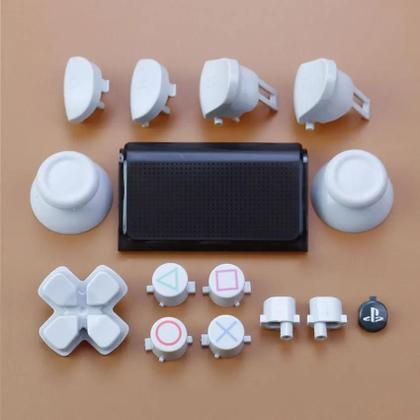 Imagem de Controle PS4 pro Slim Conjunto Completo Botões Joysticks Cap Touch D-pad R1 L1 R2 L2 Tecla