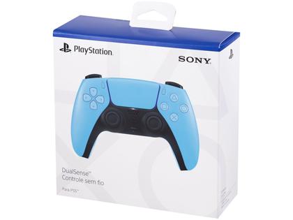 Controle PS5 sem Fio DualSense Sony Starlight Blue - Outros Games