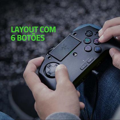 Controle Raion Fightpad Para PS4 Razer - RZ0602940100R3X - Outros