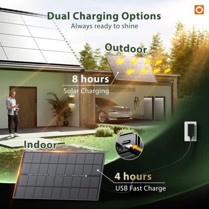 Imagem de Controle remoto à prova d'água Solar String Lights Addlon 60+4 LED 60m