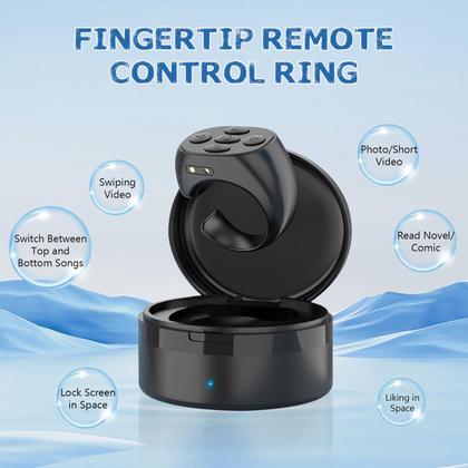 Imagem de Controle remoto Bluetooth Holarm Fingertip Wireless White