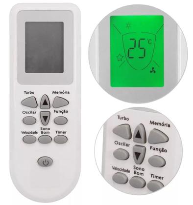 Imagem de Controle Remoto Compatível Ar Condicionado Consul Split CBY07DBBNA - 7049