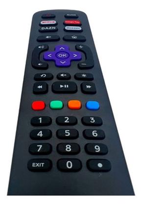 Imagem de Controle Remoto Compatível Com Aoc Smart Tv Roku