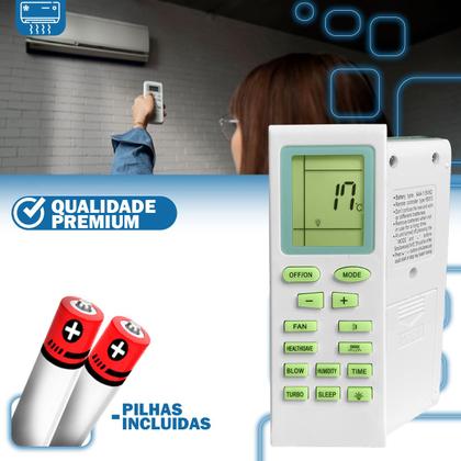 Imagem de Controle Remoto Compatível Com Ar Condicionado Split Gree