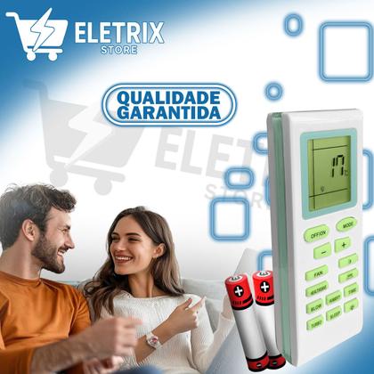 Imagem de Controle Remoto Compatível Com Ar Condicionado Split Gree