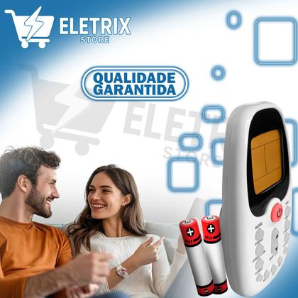 Imagem de Controle Remoto Compatível com ArCondicionado Komeco R06BGCE G2 E Pilhas