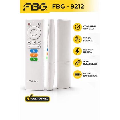 Imagem de Controle Remoto Compatível com Cast FBG 9212 SmartTVbox