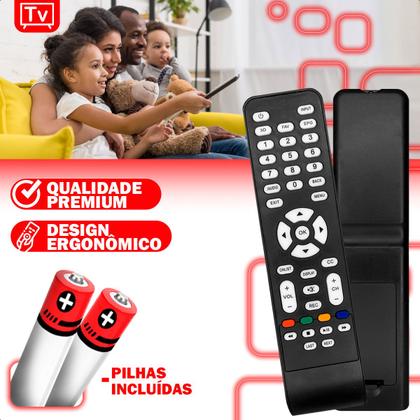 Imagem de Controle Remoto Compatível com Televisão Aoc Led LE32D1452