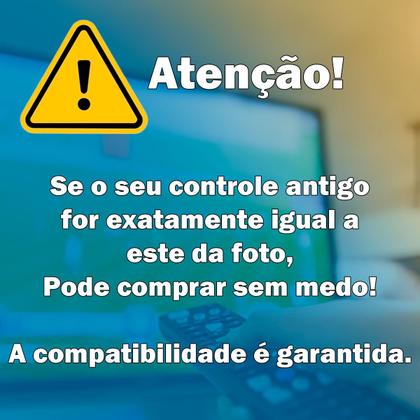 Imagem de Controle Remoto Compativel Com Tv Roku Philco Aoc Smart Semp GloboPlay Hbo Netflix
