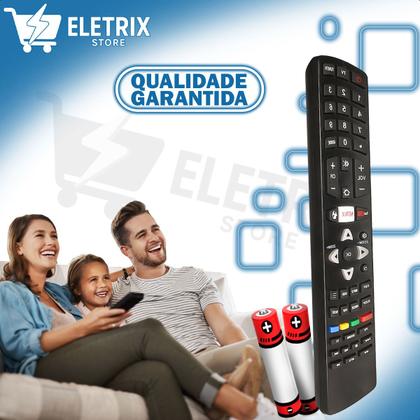 Imagem de Controle Remoto Compatível Com Tv Smart TV AOC LED HD LE43S5970