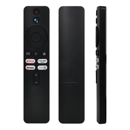 Imagem de Controle Remoto Compatível Mi Box Stick Tv 4k 2ª e 3ª Geração Comando De Voz Com Pilhas