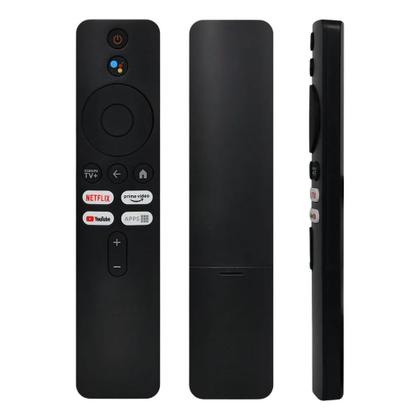 Imagem de Controle Remoto Compatível Mi Box Stick Tv 4k 2ª e 3ª Geração Comando De Voz Com Pilhas Xiaomi