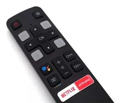 Imagem de Controle Remoto Compatível Smart TV LED TCL 4K 65c6us - 7410