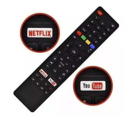 Imagem de Controle Remoto Compatível Smart TV Philco NETFLIX/YOUTUBE -  9005