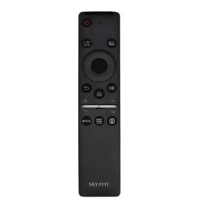 Imagem de Controle Remoto Compativel Smart Tv Samsung 4k Botão  Netflix Prime GloboPlay