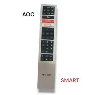 Imagem de Controle Remoto Compativel TV AOC SMART TECLA YOUTUBE/NETFLIX FBG-9061