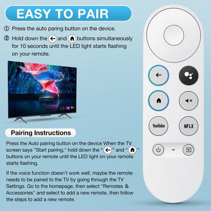 Imagem de Controle remoto de substituição para Google Chromecast com Google TV