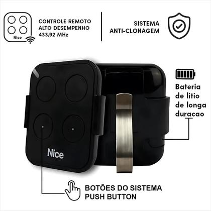 Imagem de Controle remoto era one duo 2 em 1 433,92 mhz e roling code