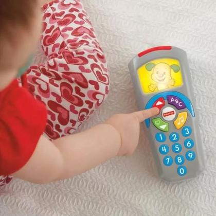 Imagem de Controle Remoto Fisher Price Aprender E Brincar Azul ou Rosa