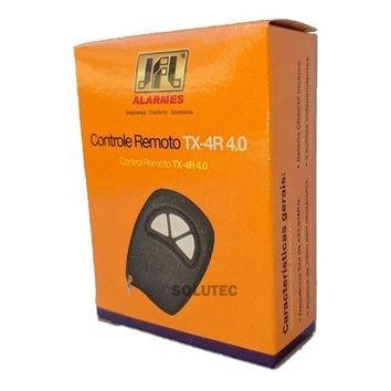 Imagem de Controle Remoto JFL TX-4R 4.0 Rolling Code: Alcance 100m e Anticlonagem