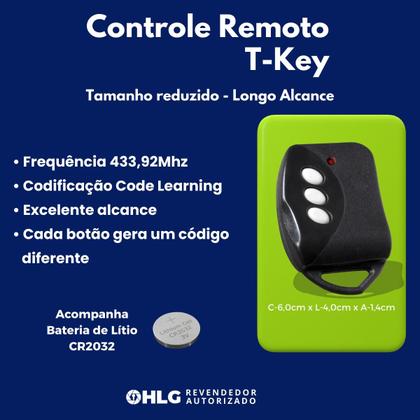 Imagem de Controle Remoto Key 433mhz Code Learning