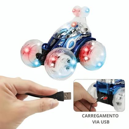 Imagem de Controle Remoto Luz Colorida Carrinho Maluco 360