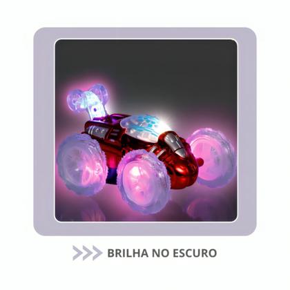 Imagem de Controle Remoto Luz Colorida Carrinho Maluco 360