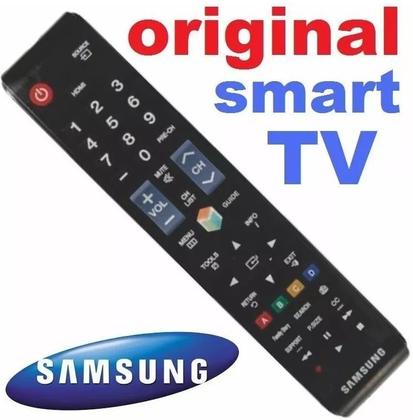 Imagem de Controle remoto original samsung para tv led un40es6100gxzd un46d5500rgxzd un46eh5300gxzd un46es6100gxzd un55es6100g 00587a
