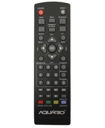 Imagem de Controle Remoto Para Conversor Digital Aquario Dtv-5000 - Preto - MXT
