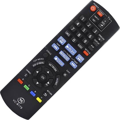 Imagem de Controle remoto para dvd blu-ray panasonic n2qayb000575