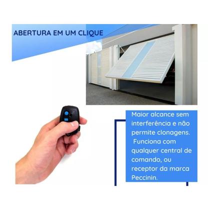 Imagem de Controle Remoto para Portão Eletrônico 3C (Peccinin/Nice)