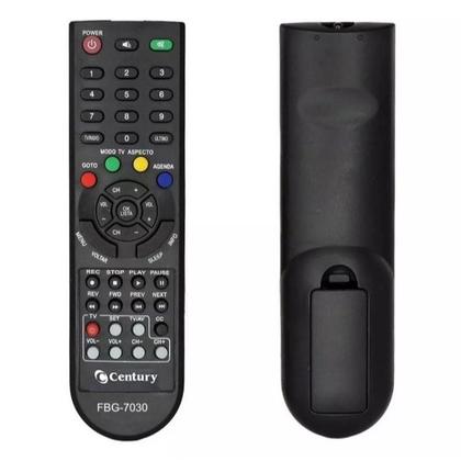 Imagem de Controle Remoto para Receptor Century Midiabox  Shd7050 Shd7100 B1 B2