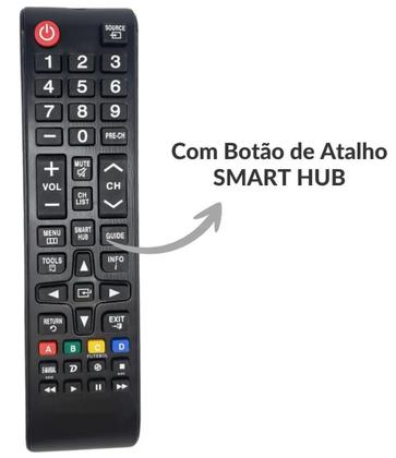 Imagem de Controle Remoto Para Smart TV Samsung Vários Modelos - 7036