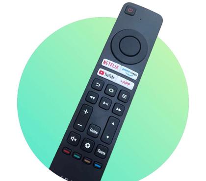 Imagem de Controle Remoto Para Tv Aiwa Smart Tv-43-bl, Aws-tv-50-bl-01