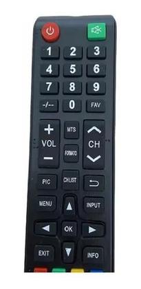 Imagem de Controle Remoto Para Tv Multilaser 32 42 Polegadas 9159 Novo