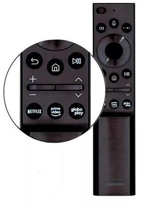 Imagem de Controle Remoto para Tv Samsung Original Serie Au7700 E Au8000 modelo UN43AU7700GXZD 