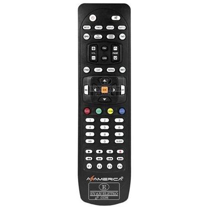 Imagem de Controle Remoto Receptor Azamérica S1007+ Plus