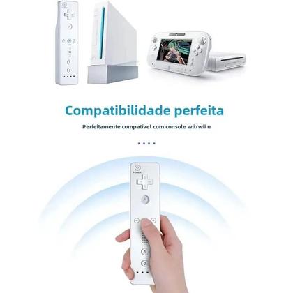 Imagem de Controle Remoto Sem Fio Nintendo Wii com Nunchuck - Gamepad e Joystick