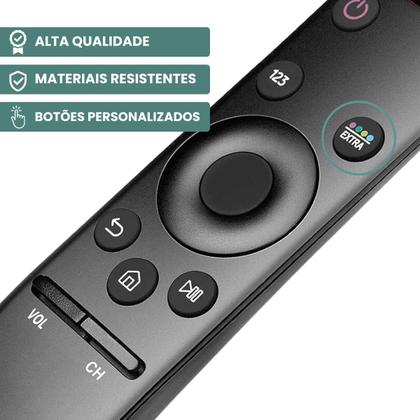 Imagem de Controle Remoto Smart Tv 4k Compatível Com Samsung