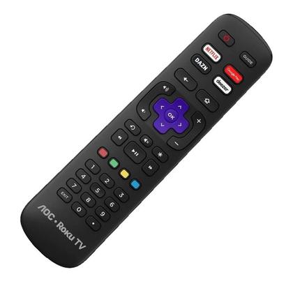Imagem de Controle Remoto Smart Tv AOC Roku Compativel MAX-9091 Maxmidia