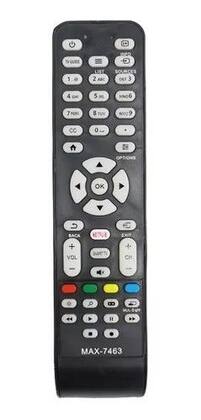 Imagem de Controle Remoto Smart Tv AOC Tecla Netflix MAX-7463 Maxmidia